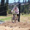 Clearing the Finish Line jump at Northstar ProGRT Race